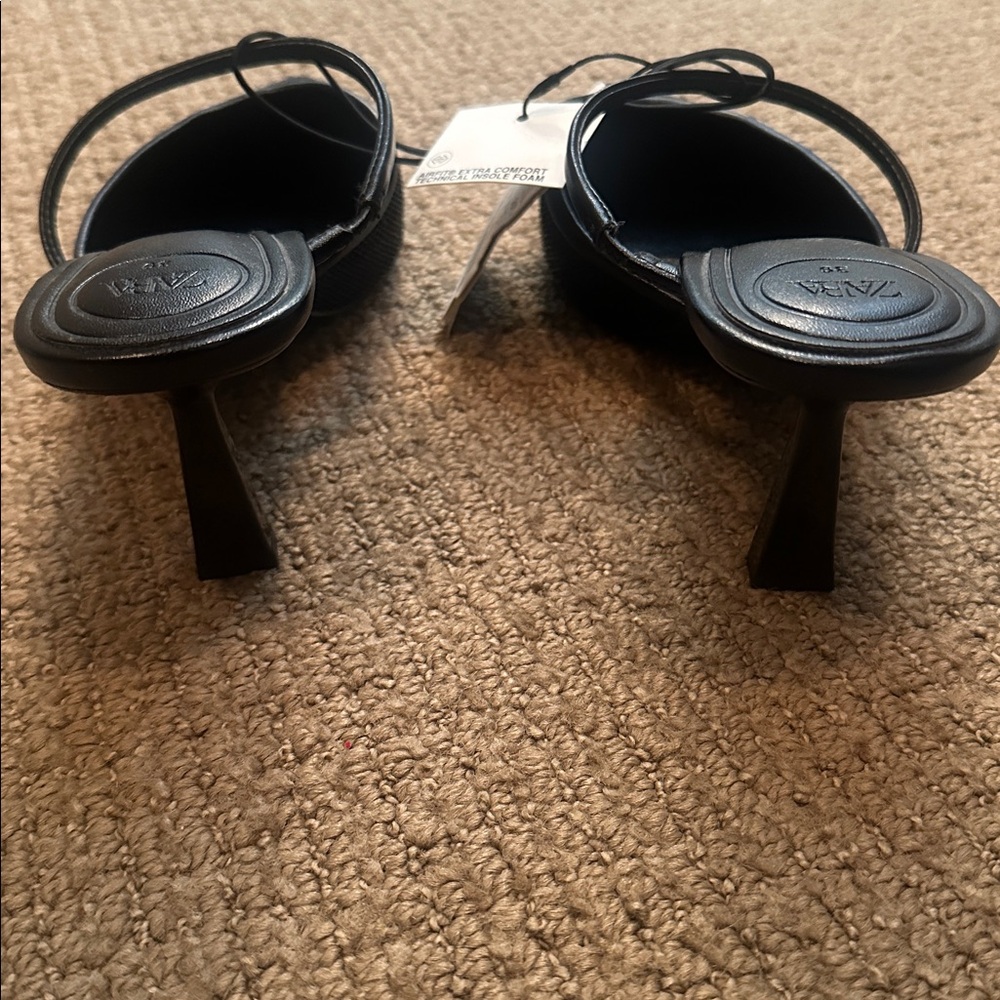 Zara Elegant Black Heels - Picture 4 of 5
